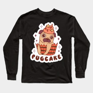 Pug Cake Long Sleeve T-Shirt